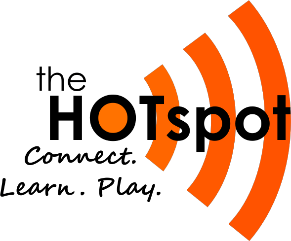 Hotspot Logo - Get Help with Downloadables | Mesa Public Library