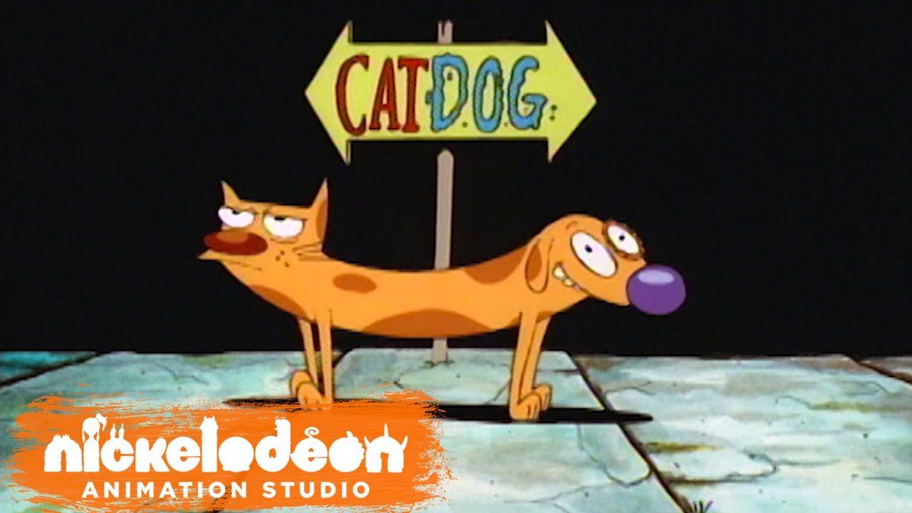 Catdog Logo - CatDog Theme Song (HQ). Episode Opening Credits. Nick Animation