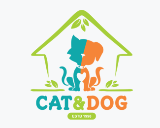Catdog Logo - Logopond, Brand & Identity Inspiration Cat Dog Animal Health