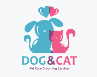 Catdog Logo - Logopond, Brand & Identity Inspiration Cat Dog PetVet Care