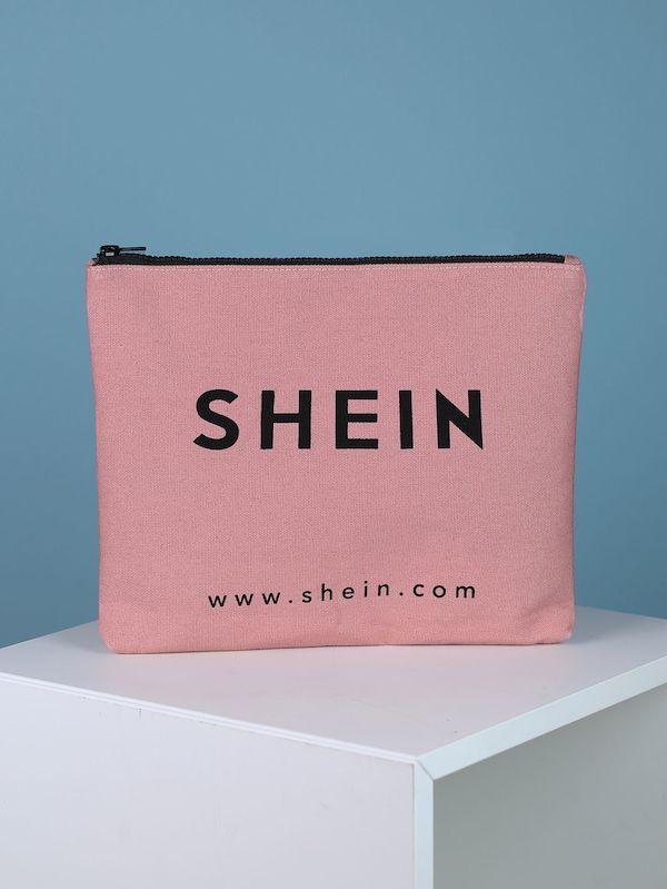 Shien Logo - Shein Logo Makeup Bag -SHEIN(SHEINSIDE)