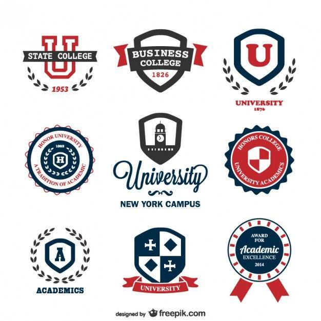 Universty Logo - University logos Vector | Free Download