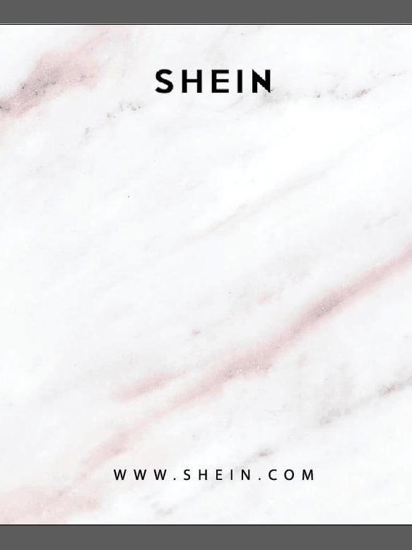 Shien Logo - SHEIN Logo Marble Print Memo Pads -SheIn(Sheinside)