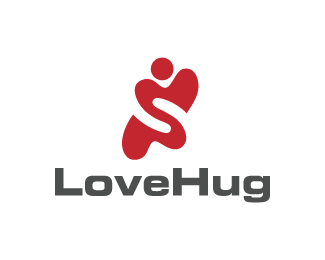 Hug Logo - Love Hug Designed by SimplePixelSL | BrandCrowd