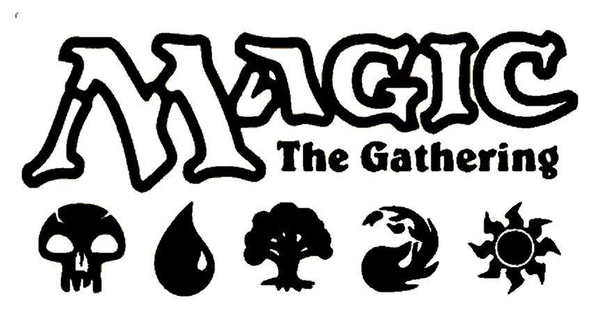 Mana Logo - MTG Magic The Gathering Logo Mana Symbols - Black Pearl Custom Vinyls