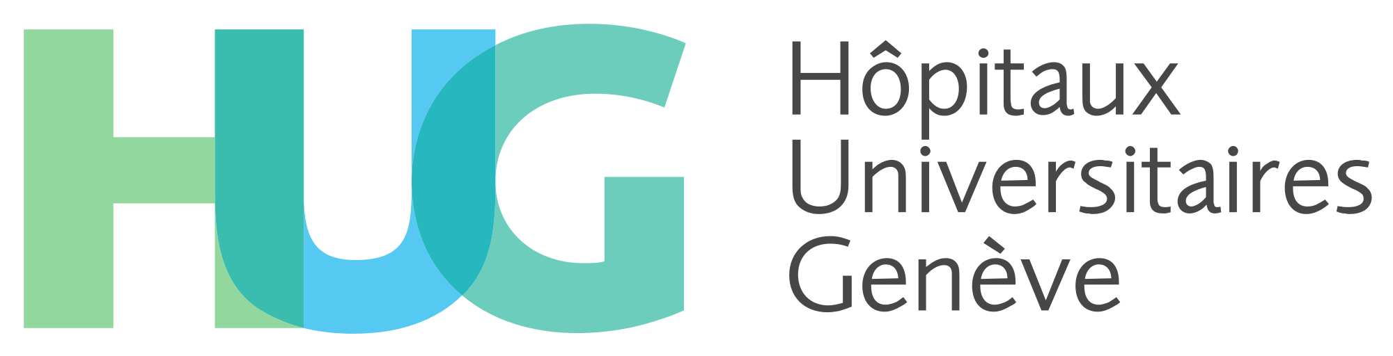 Hiug Logo - Hôpitaux universitaires de Genève 2015 logo.svg