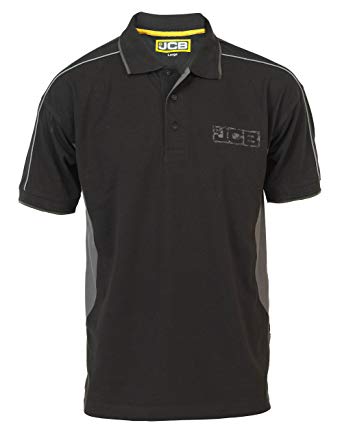 Fenton Logo - JCB Workwear Men's Fenton Logo Polo Shirt (XL (44)): Amazon.co.uk