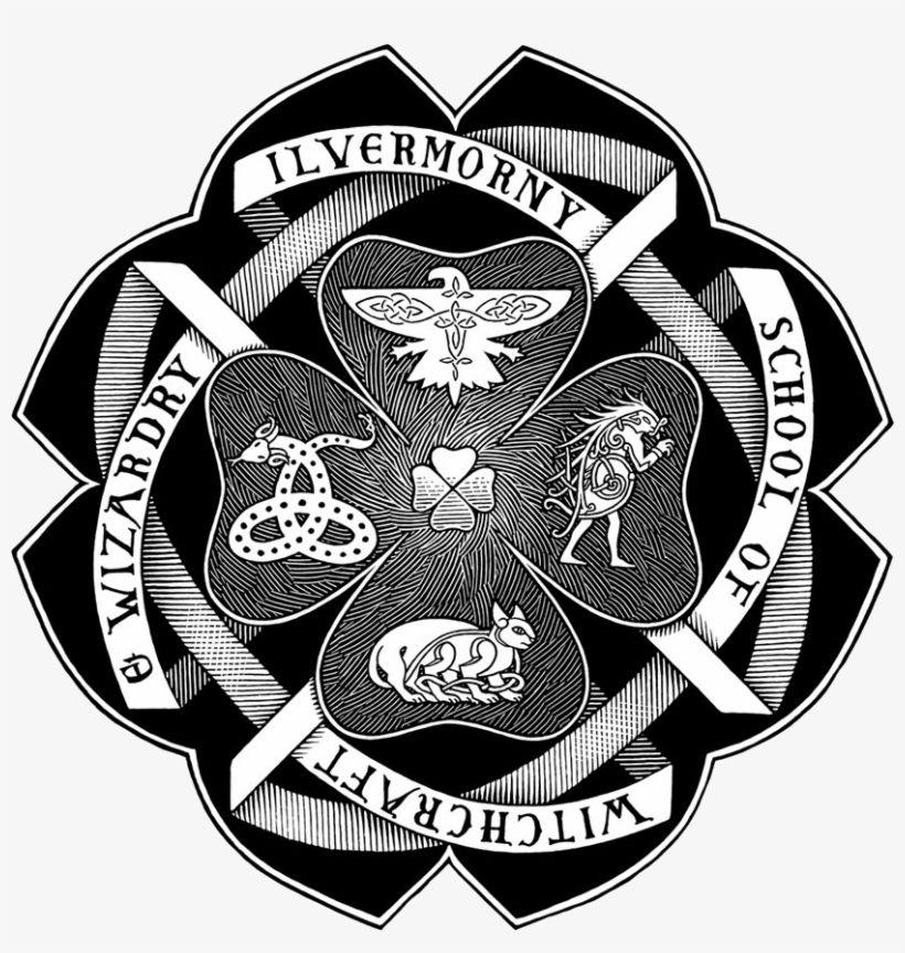 Wizardry Logo - Ilvermorny Crest 2 - Ilvermorny School Of Witchcraft And Wizardry ...