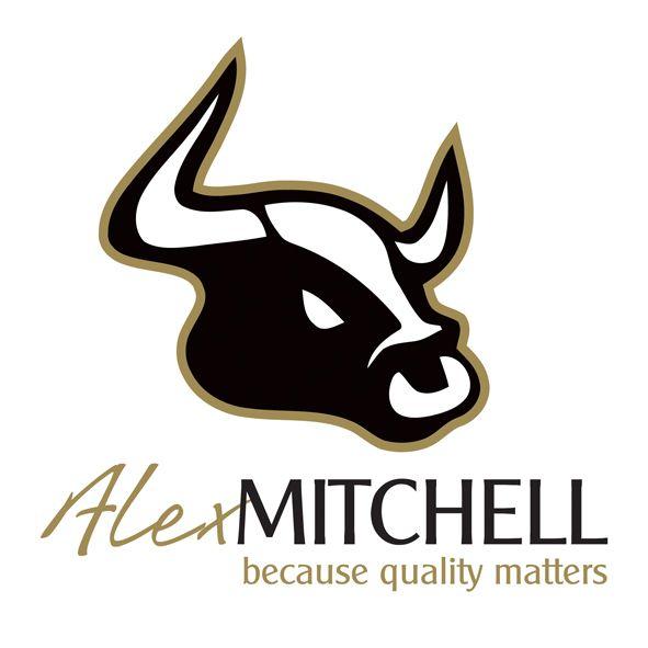 Butcher Logo - Alex Mitchell Online Butchers Quality Meat Online