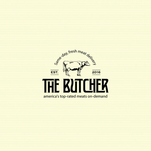Butcher Logo - The Butcher