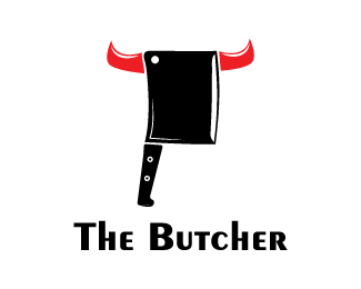 Butcher Logo - The Butcher Designed