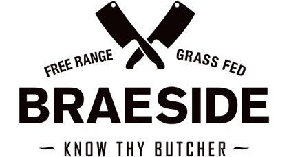 Butcher Logo - Braeside Butchery logo. Restaurants and Venues PTA. Shop logo