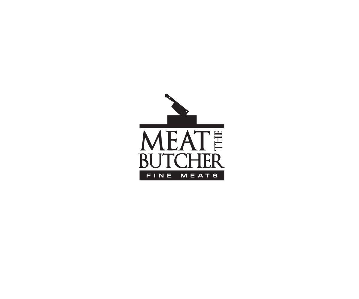 Butcher Logo - Serious, Upmarket, Business Logo Design for Meat the Butcher Fine