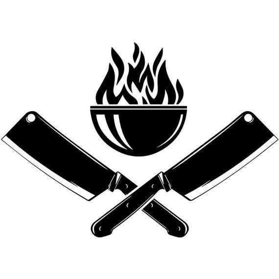 Butcher Logo - Chef Logo 21 Butcher Grill Grilling Meat Clever Steak