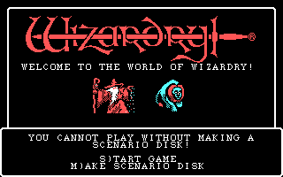 Wizardry Logo - VOGONS • View topic is the Right Palette for Wizardry?