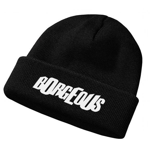 Borgeous Logo - BORGEOUS -Logo- Flip Lid Beanie