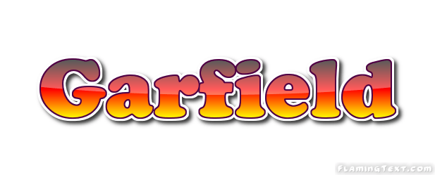 Garfield Logo - Garfield Logo | Free Name Design Tool from Flaming Text