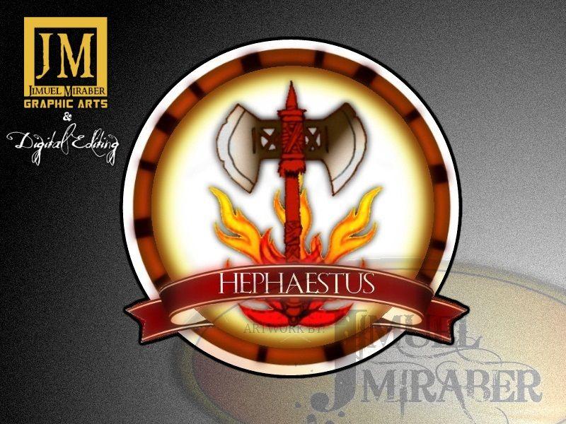 Hephaestus Logo - Image - CHBP Hephaestus Cabin Logo Ball 10 10 2012.2.jpg | Camp Half ...