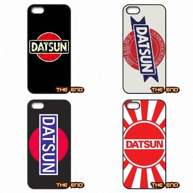 Mi2 Logo - Datsun New Logo Vector Black Hard Skin phone Cases Cover For Xiaomi