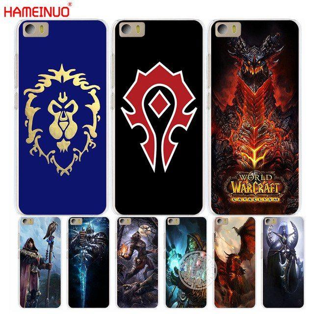 Mi2 Logo - HAMEINUO World of Warcraft wow logo Cover phone Case for Xiaomi M Mi