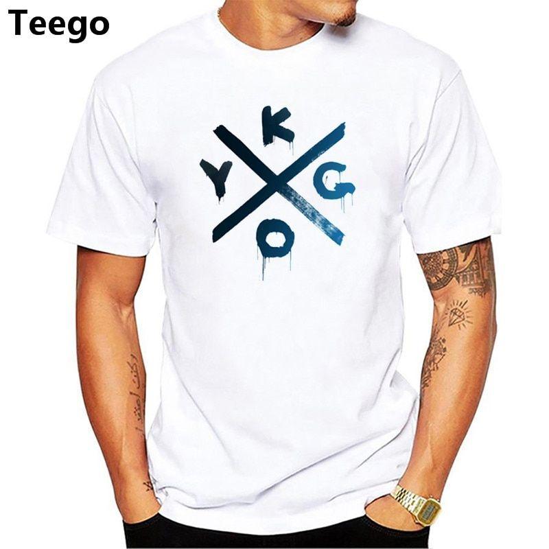Kygo Logo - 2018 DJ Kygo Logo Fans Club Cotton T shirt Men Short Sleeve Hip Hop ...