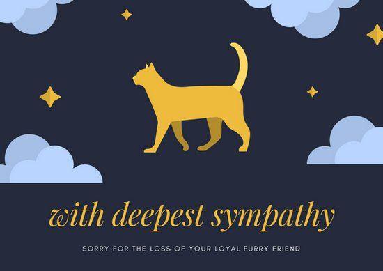 Sympathy Logo - Customize 162+ Pet Sympathy Card templates online - Canva