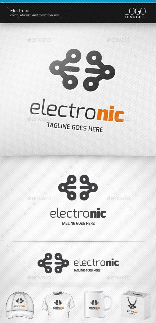 Electronic Logo - Electronic Logo. Fonts Logos Icons. Logos, Logo