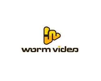 Worm Logo - worm video Designed