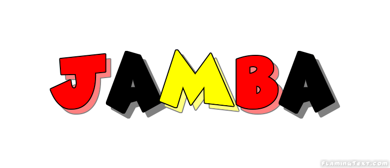 Jamba Logo - Angola Logo. Free Logo Design Tool from Flaming Text