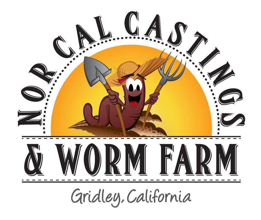 Worm Logo - NorCal Worm Farm Logo