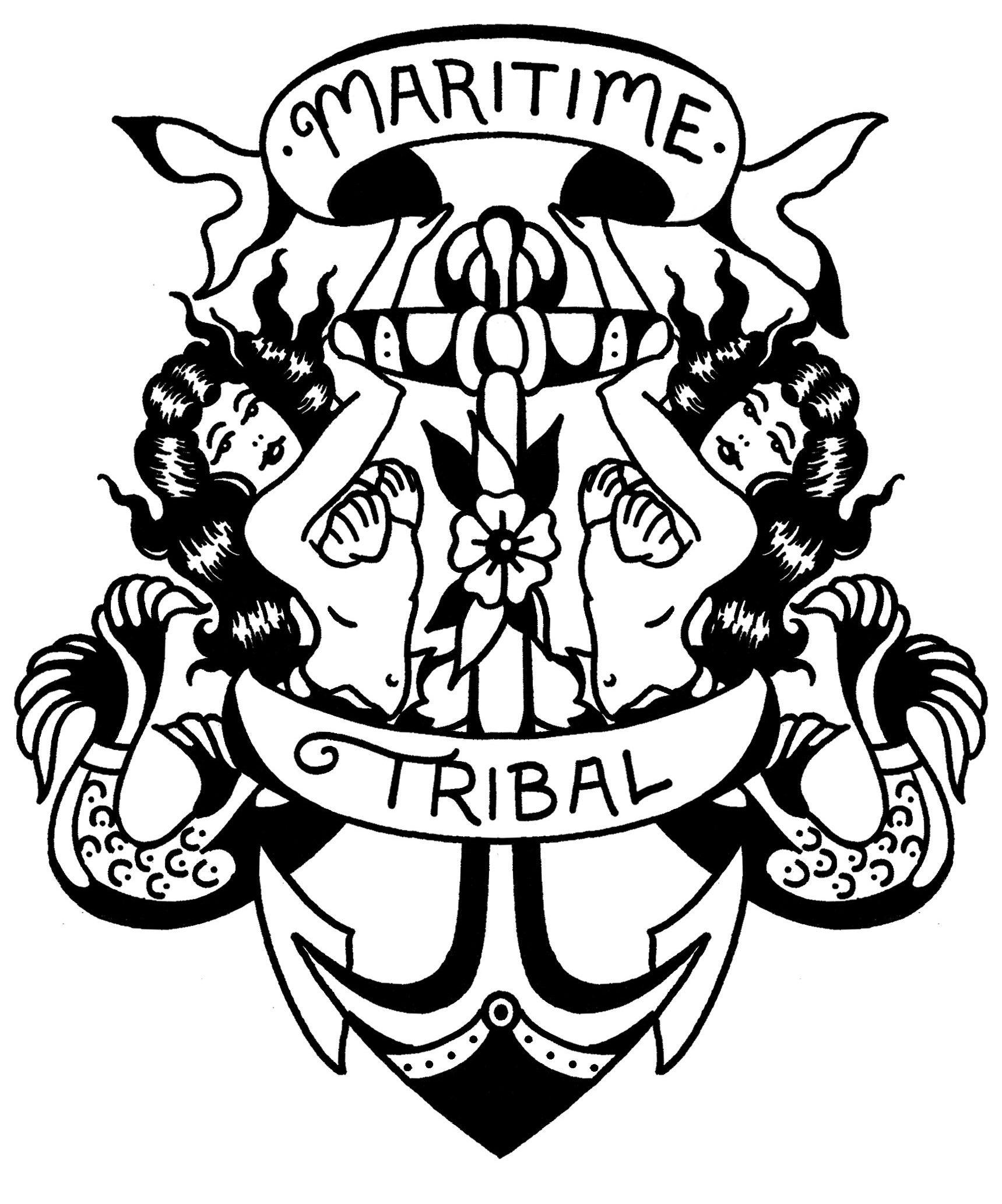 Tribal Logo - Maritime Tribal