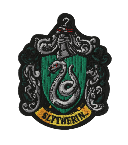 Slytherine Logo - Slytherin Crest Embroidered Patch l Harry Potter Shop on Platform 9 3/4