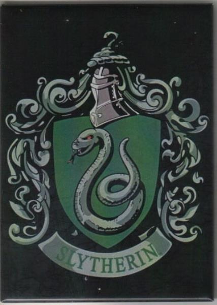 Slytherine Logo - Harry Potter House of Slytherin Logo Crest Refrigerator Magnet, NEW ...