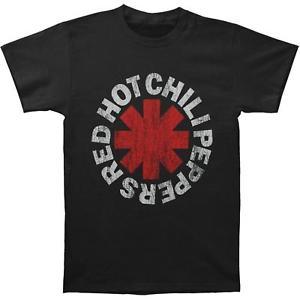 Asterisk Logo - RED HOT CHILI PEPPERS VINTAGE DISTRESSED ASTERISK LOGO T-SHIRT ...