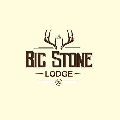 Lodge Logo - Big Stone Lodge logo. Logo design contest
