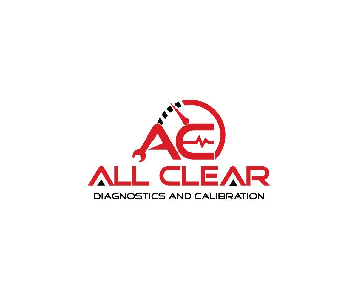 Calibration Logo - Logo Design for All Clear Diagnostics and Calibration.