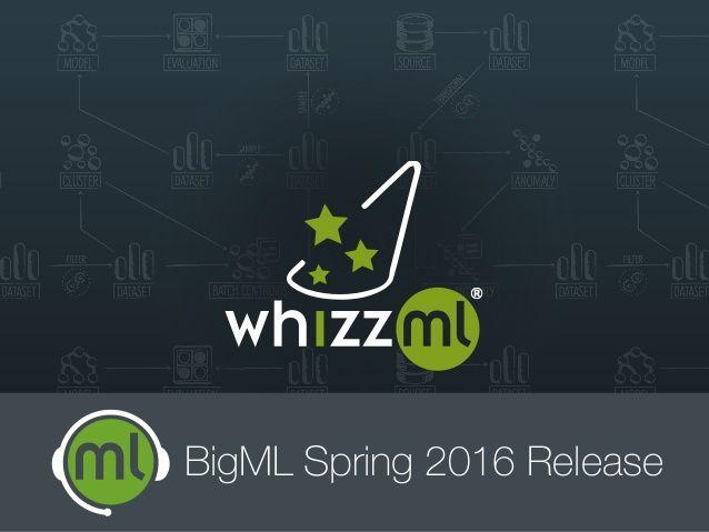 BigML Logo - BigML Spring 2016 Release