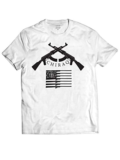 Chiraq Logo - Amazon.com: AWDIP Men's CHIRAQ Logo Novelty Unisex Dope T-Shirt ...