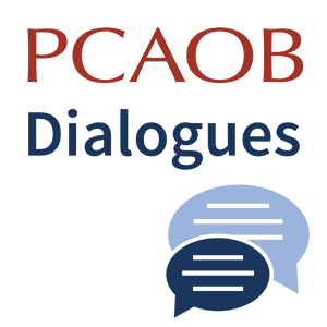 PCAOB Logo - PCAOB Dialogues Podcast