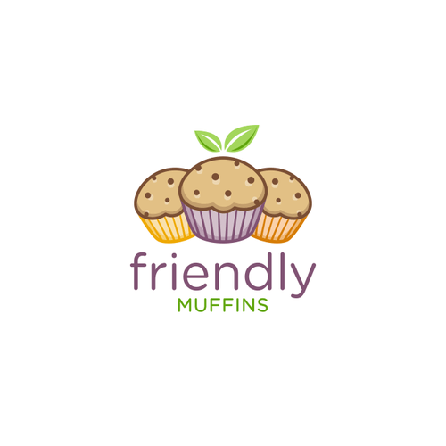 Muffin Logo - Logo for Friendly Muffins | Logo design contest