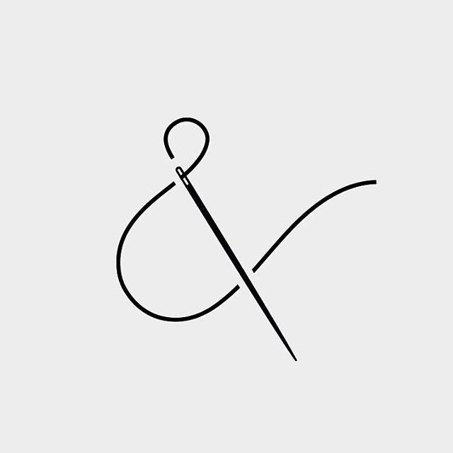 Clothin Logo - The love how the swirls make the 'and' very effortless. Blog