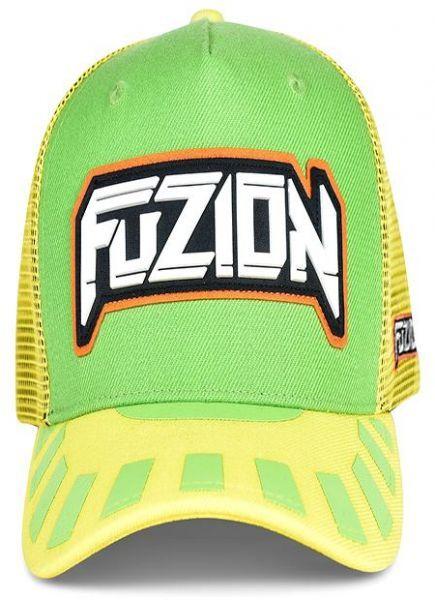 Fuzion Logo - Fuzion Xtreme Green Yellow Baseball & Snapback Hat For Unisex. Souq