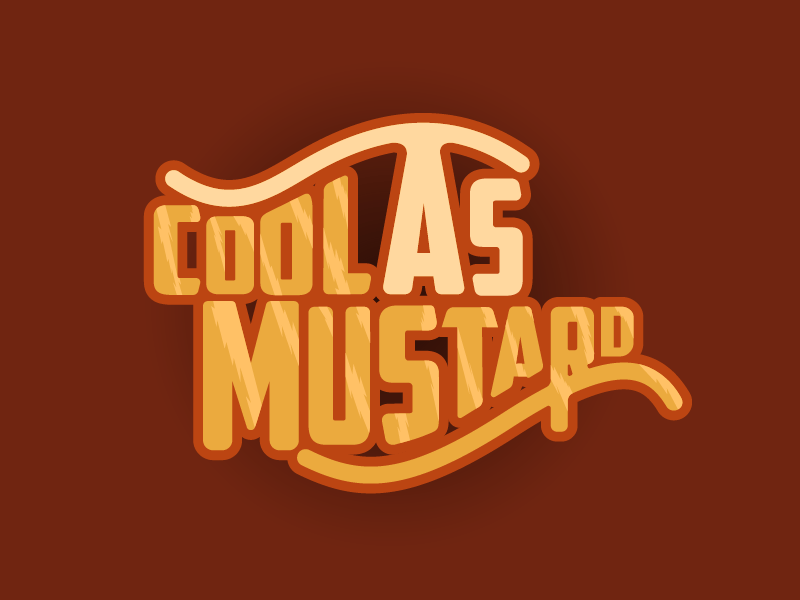 Mustard Logo - Cool As Mustard by Lara Pater | Dribbble | Dribbble