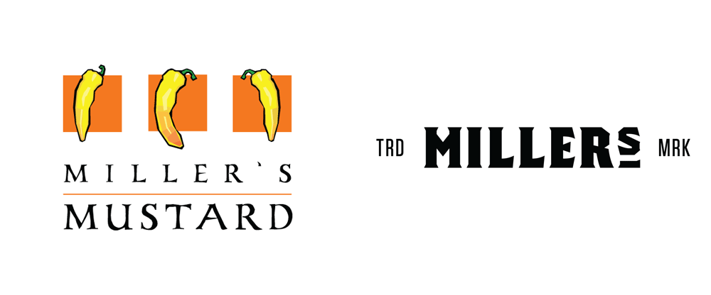 Mustard Logo - Brand New: New Logo, Identity, and Packaging for Miller's by Hampton ...