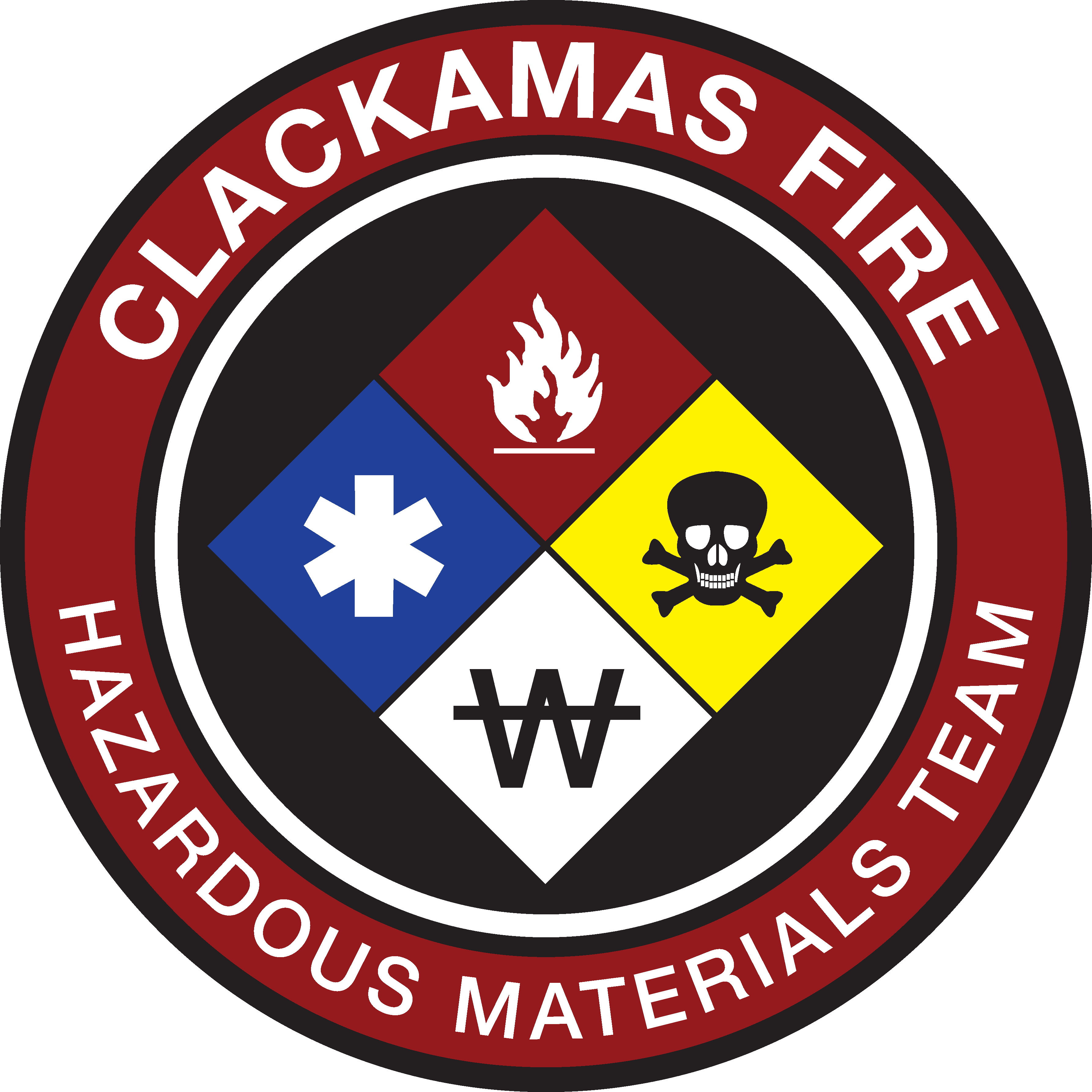 Hazmat Logo - Hazardous Materials Team – Clackamas Fire District #1