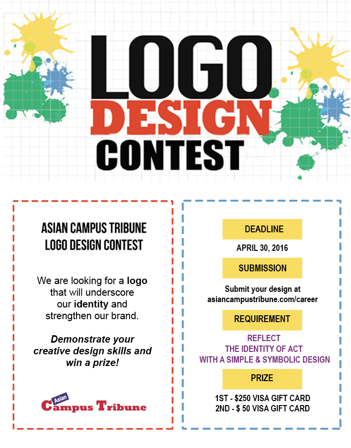 Contest Logo - Closed Asian Campus Tribune Logo Design Contest! Campus Tribune