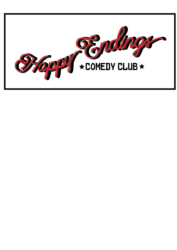 IDW Logo - Elegant, Playful, Club Logo Design for Happy Endings Comedy Club