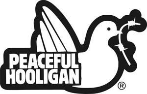 Peaceful Logo - Peaceful Hooligan I logo vinyl decal sticker clothing football vw jdm