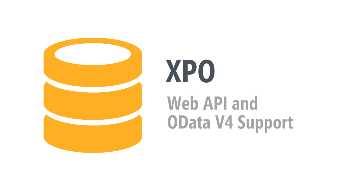 OData Logo - XPO - Web API and OData V4 Support - XPO Team Blog | Developer ...