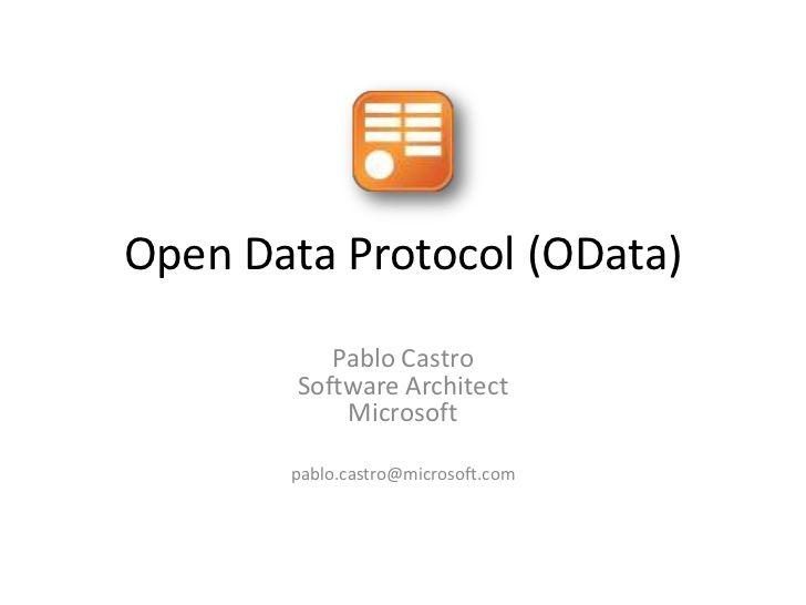 OData Logo - Open Data Protocol (OData)